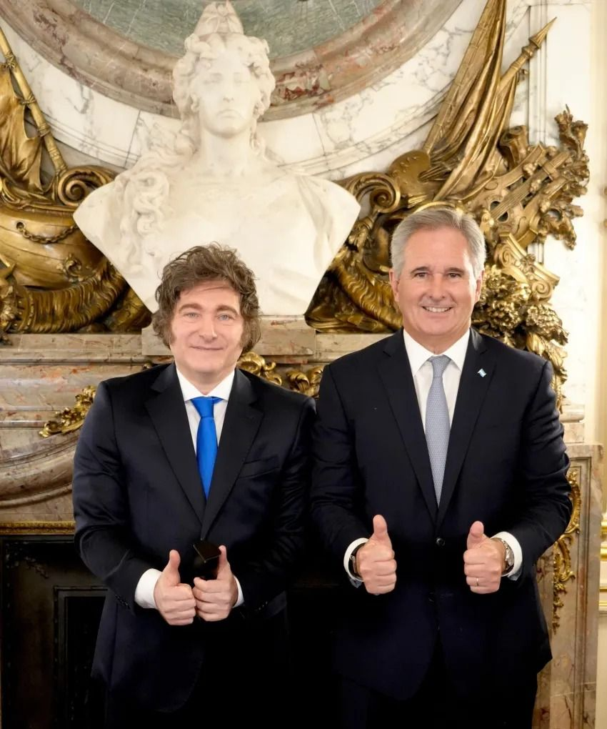 PABLO QUIRNO ES EL NUEVO CANCILLER ARGENTINO TRAS JURAR ANTE MILEI