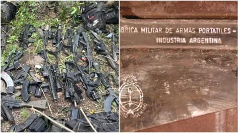 🇦🇷 ENCONTRARON UN FUSIL ARGENTINO EN BRASIL TRAS OPERATIVO CONTRA EL COMANDO VERMELHO