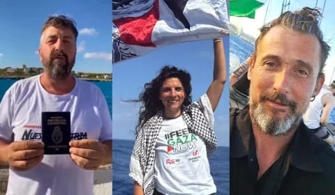 ISRAEL LIBERÓ A LOS TRES ARGENTINOS DETENIDOS EN LA FLOTILLA GLOBAL SUMUD RUMBO A GAZA