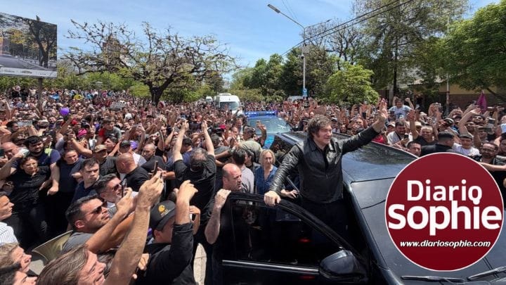 MILEI EN CHACO: ACTO, RESPALDO A ZDERO Y LLAMADO A 