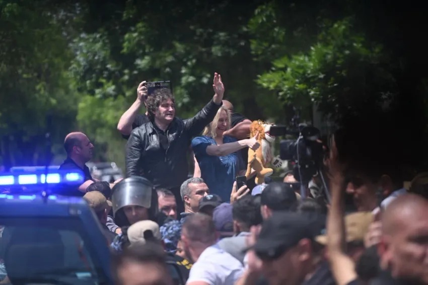 EN CHACO, MILEI INSTÓ: 