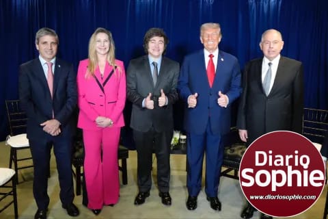 MILEI PARTIÓ A WASHINGTON PARA REUNIRSE CON DONALD TRUMP EN LA CASA BLANCA