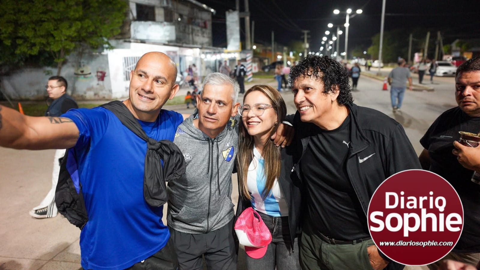 LA CANDIDATA REALIZÓ UN ACTO EN BARRANQUERAS Y PIDIÓ EL VOTO PARA EL 26.