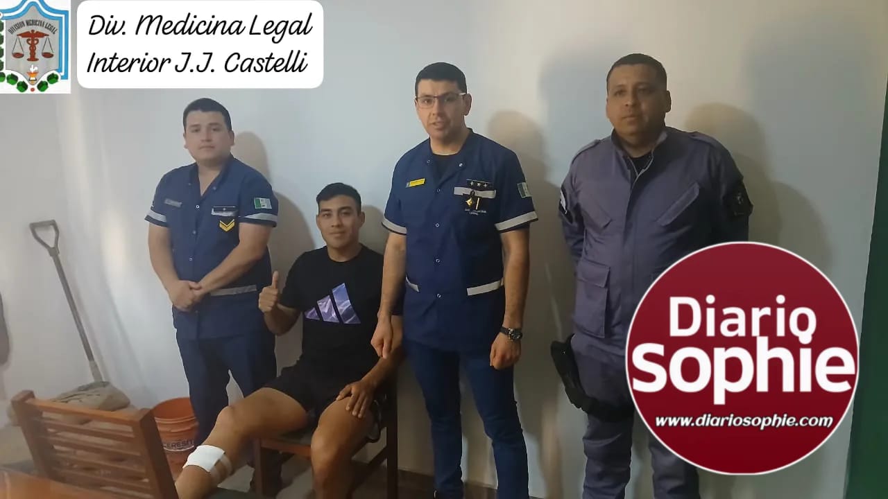 SE RECUPERA EL POLICÍA BALEADO POR MILITANTES EN VILLA RÍO BERMEJITO. .