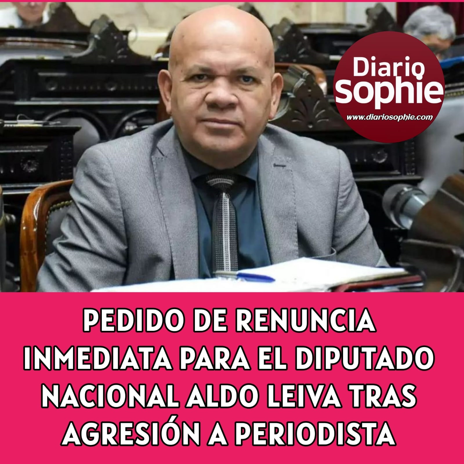 REPUDIO CIUDADANO Y POLÍTICO A ALDO LEIVA: PIDEN SU RENUNCIA TRAS AGRESIÓN A PERIODISTA..
