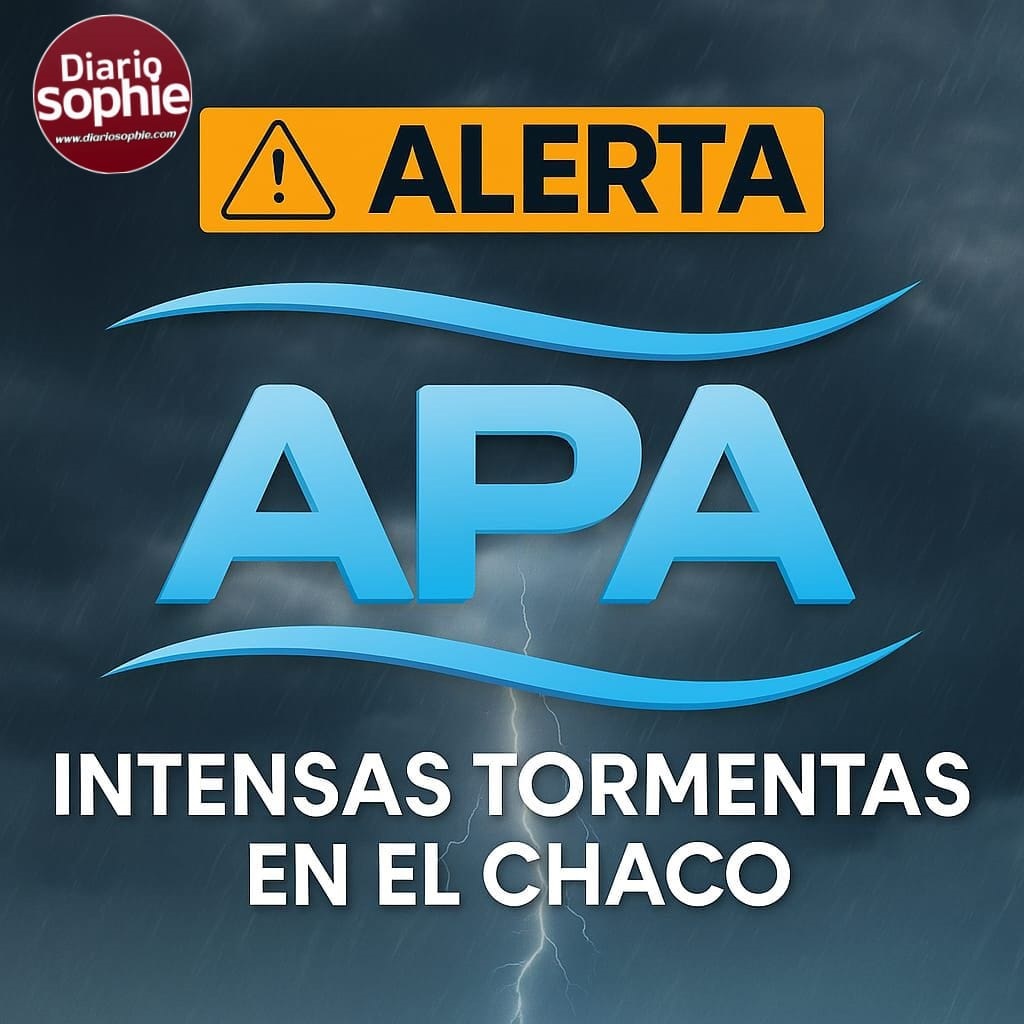 ALERTA EN CHACO: PERSISTEN LAS TORMENTAS Y RIGE ALERTA NARANJA PARA ESTE VIERNES.