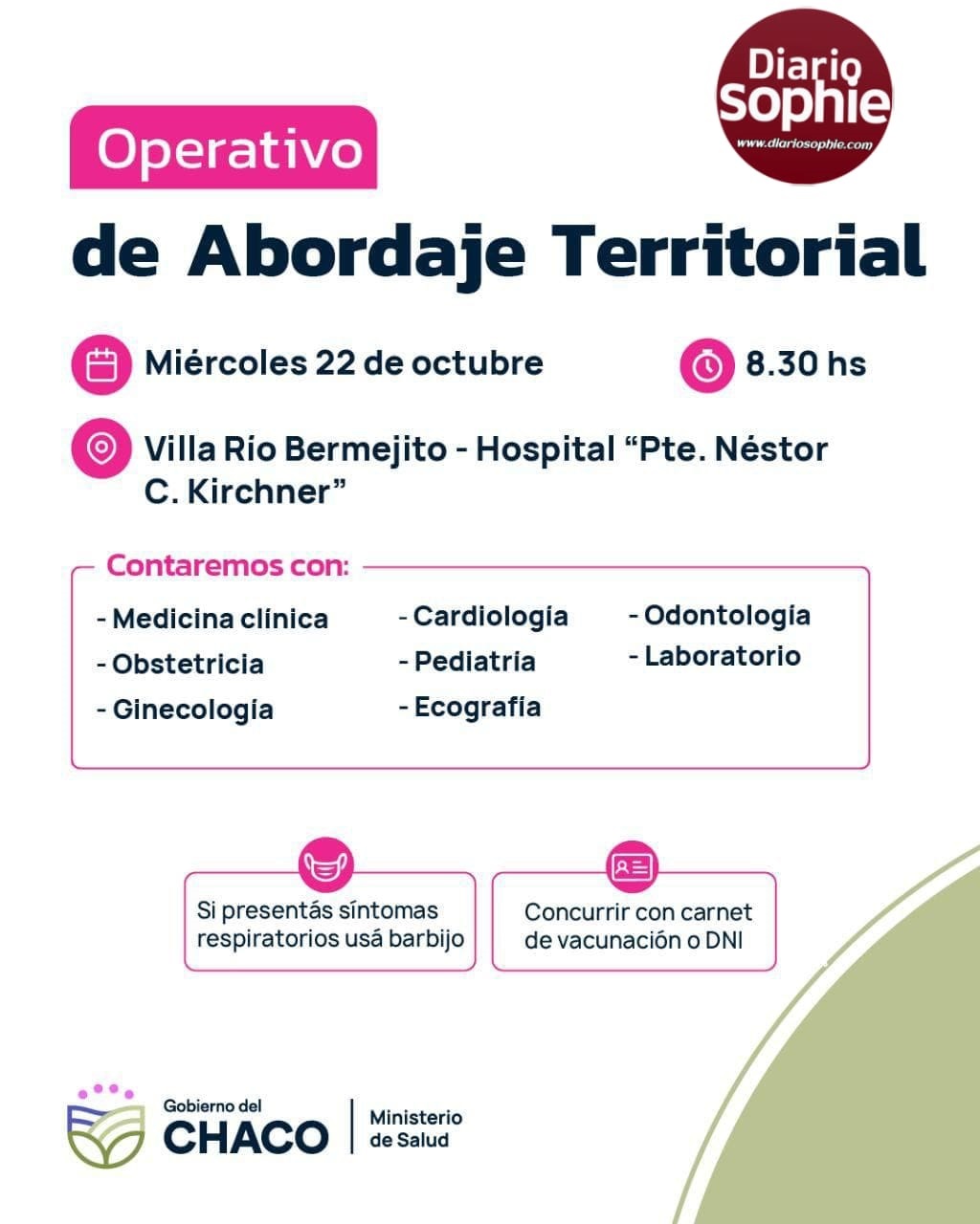 EL IMPENETRABLE VIVIRÁ UN NUEVO OPERATIVO DE ABORDAJE TERRITORIAL.