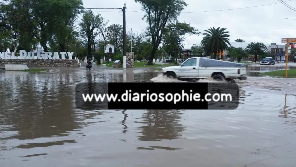 TEMPORAL EN EL CHACO: CORONEL DU GRATY, MARGARITA BELÉN Y HERMOSO CAMPO LIDERAN EL RANKING DE LLUVIAS CON MÁS DE 100 MILÍMETROS.