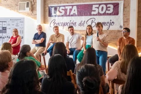 ZDERO LLAMA A VOTAR POR LA LISTA 503 Y DEFIENDE LA GESTIÓN EN EL OESTE PROVINCIAL.
