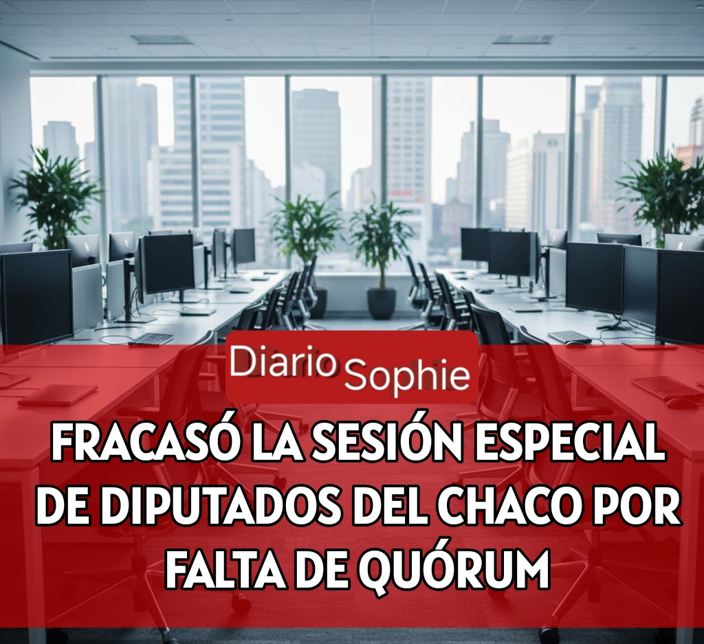 FRACASÓ LA SESIÓN ESPECIAL DE DIPUTADOS DEL CHACO POR FALTA DE QUÓRUM