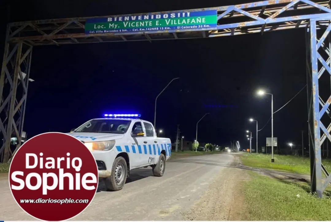 VILLAFAÑE: LE PRENDIÓ FUEGO A SU PADRE Y FUE DETENIDO.