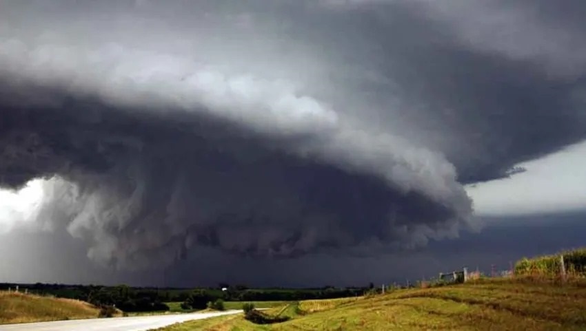 HAUMONIA, LA LOCALIDAD MÁS AFECTADA POR LA TORMENTA CON 120 MILÍMETROS DE LLUVIA.