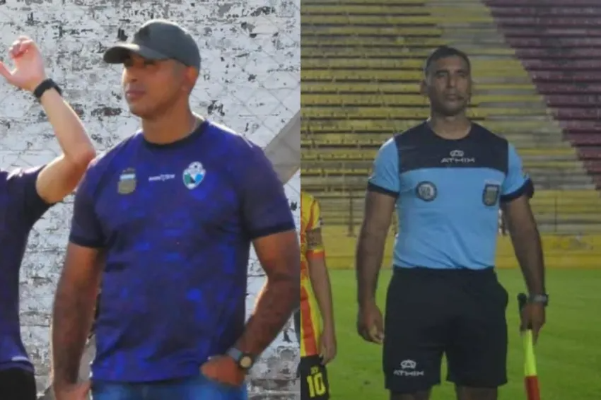 TRISTE DESPEDIDA AL ÁRBITRO CHAQUEÑO QUE FALLECIÓ EN EL JAIME ZAPATA