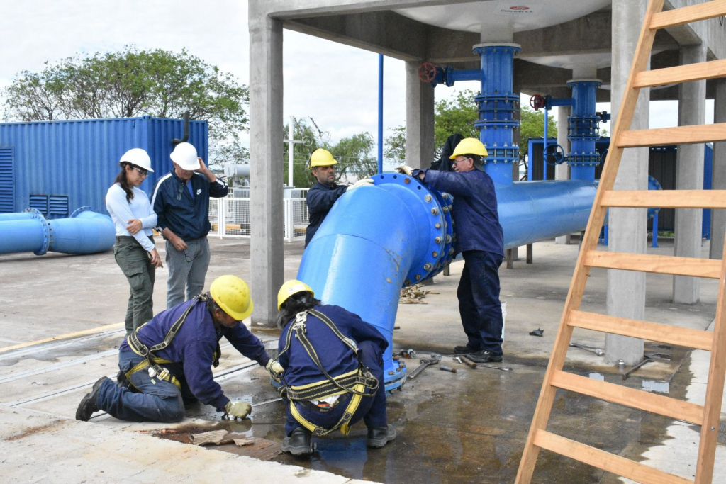 FINALIZARON LOS TRABAJOS DE SAMEEP PARA OPTIMIZAR EL SERVICIO DEL SEGUNDO ACUEDUCTO