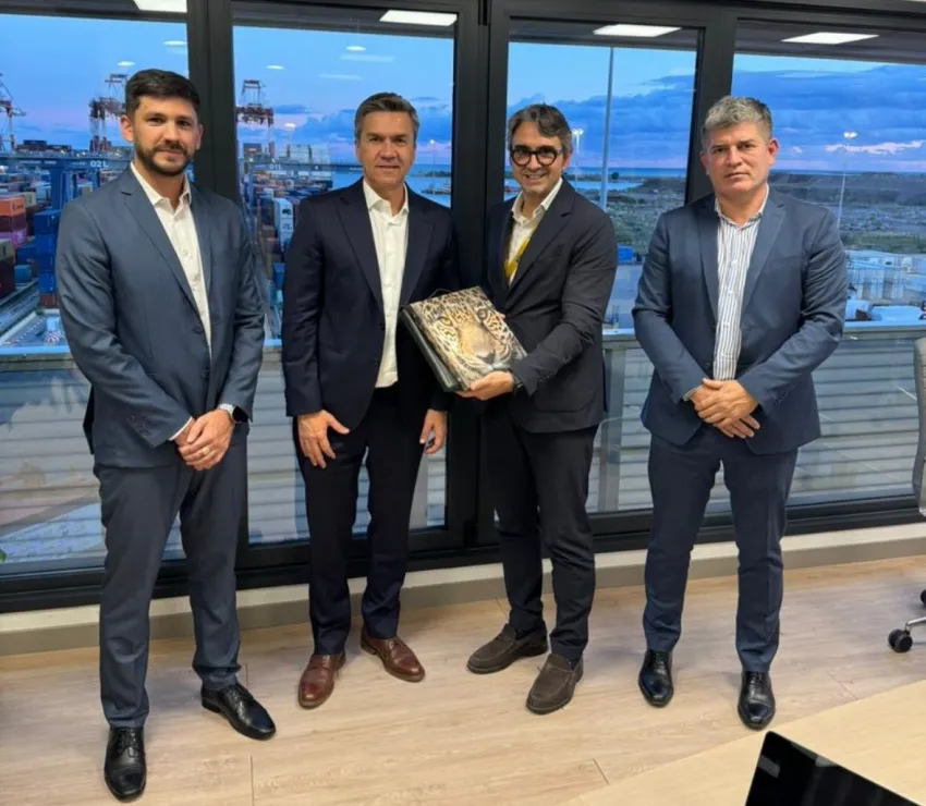 ZDERO AFIANZA EN BARCELONA ALIANZAS PARA MODERNIZAR LOS PUERTOS DEL CHACO