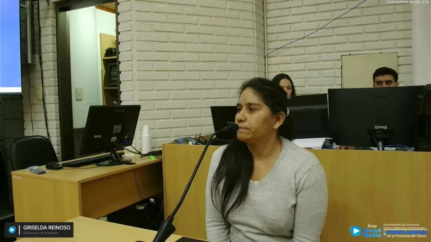 REINOSO DECLARÓ QUE ES INOCENTE Y RELATÓ SU VERSIÓN: 