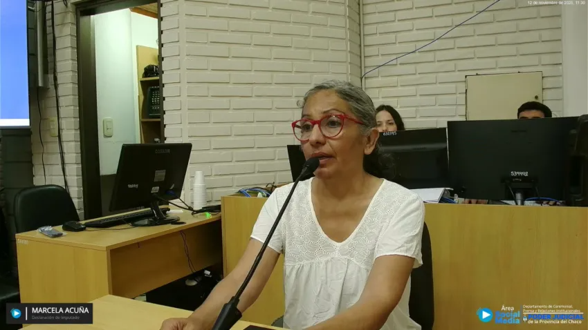 MARCELA ACUÑA DECLARÓ: 