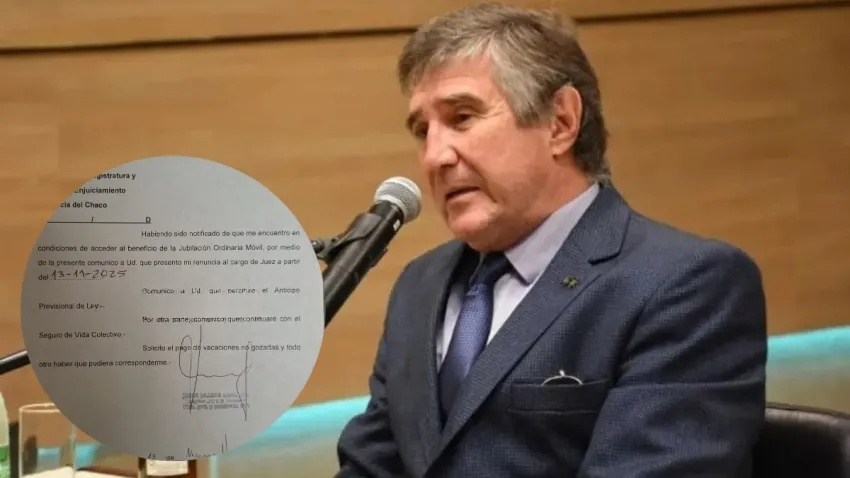 RENUNCIÓ EL JUEZ SINKOVICH Y ASÍ EVITÓ EL JURY DE ENJUICIAMIENTO