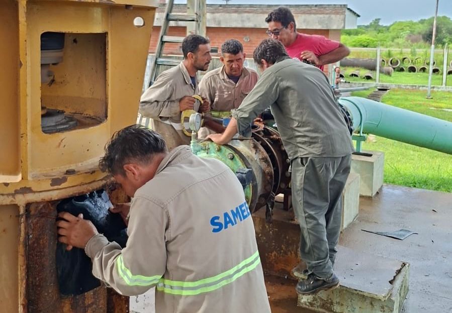 SAMEEP FINALIZÓ TRABAJOS DE MANTENIMIENTO EN LA ESCONDIDA PARA OPTIMIZAR EL SERVICIO DE AGUA
