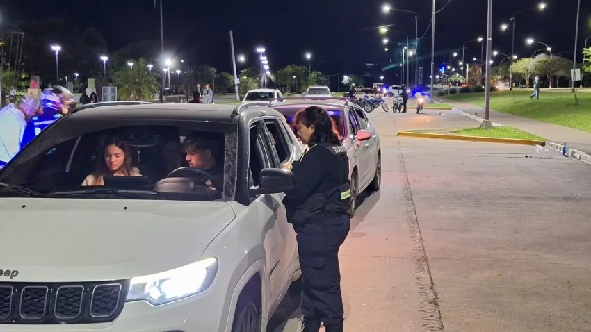 CONTROLES DE ALCOHOLEMIA EN RESISTENCIA: 12 CONDUCTORES DIERON POSITIVO DURANTE EL FIN DE SEMANA