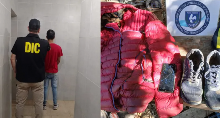 NUEVO DETENIDO POR LA VIOLENTA ENTRADERA SOBRE LA RUTA 11: SECUESTRARON ROPA Y UN CELULAR