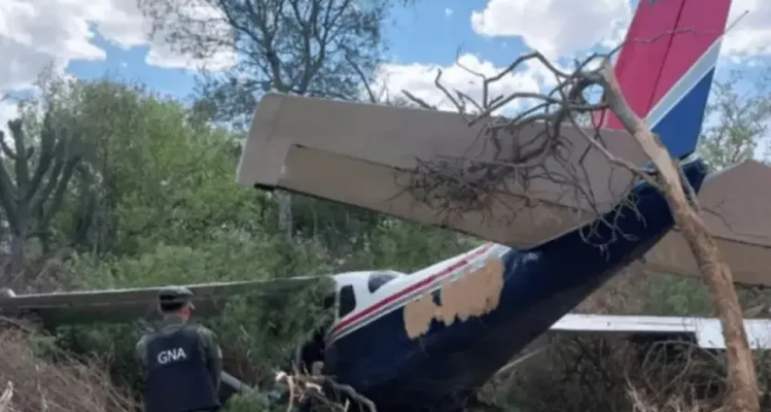 CAYÓ UN PEQUEÑO AVIÓN EN SALTA DONDE TRASLADABAN 140 KILOS DE COCAÍNA