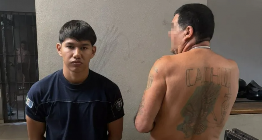 LA GOLPEÓ, LA AMENAZÓ CON UN CUCHILLO Y SUS HIJOS PIDIERON AYUDA: ESTÁ DETENIDO