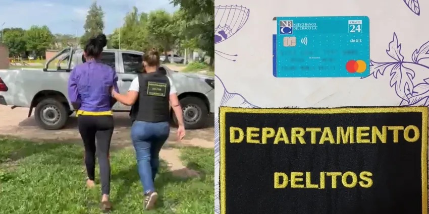 INSÓLITO: UNA MUJER IMPUTADA LE ROBÓ LA TARJETA A LA ABOGADA QUE LE TOMÓ DECLARACIÓN