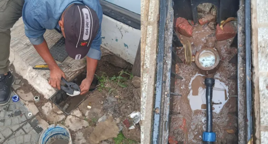 ROBOS MASIVOS DE MEDIDORES DE AGUA EN RESISTENCIA: SAMEEP ADVIERTE POR SUBA DE CASOS