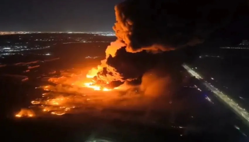 EXPLOSIONES E INCENDIO EN UN POLO INDUSTRIAL DE EZEIZA DEJARON MÁS DE 20 HERIDOS