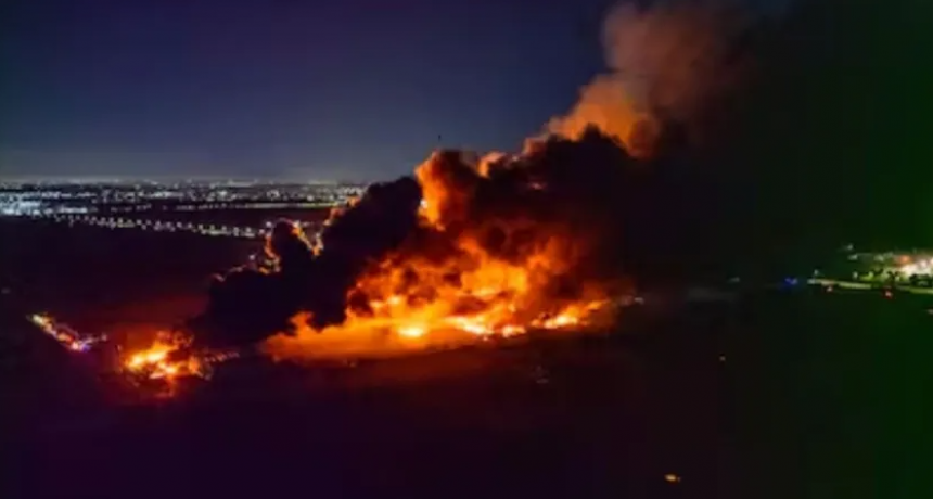 EXPLOSIÓN EN EZEIZA: EL VIDEO CLAVE QUE REVELA CÓMO COMENZÓ EL INCENDIO INDUSTRIAL