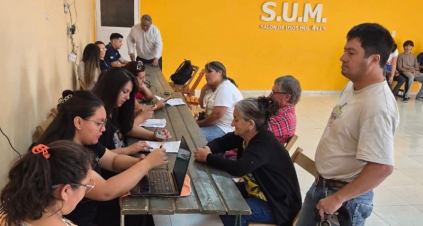 CONTINÚA EL OPERATIVO PROVINCIAL DE INSCRIPCIÓN AL SUBSIDIO ENERGÉTICO NACIONAL