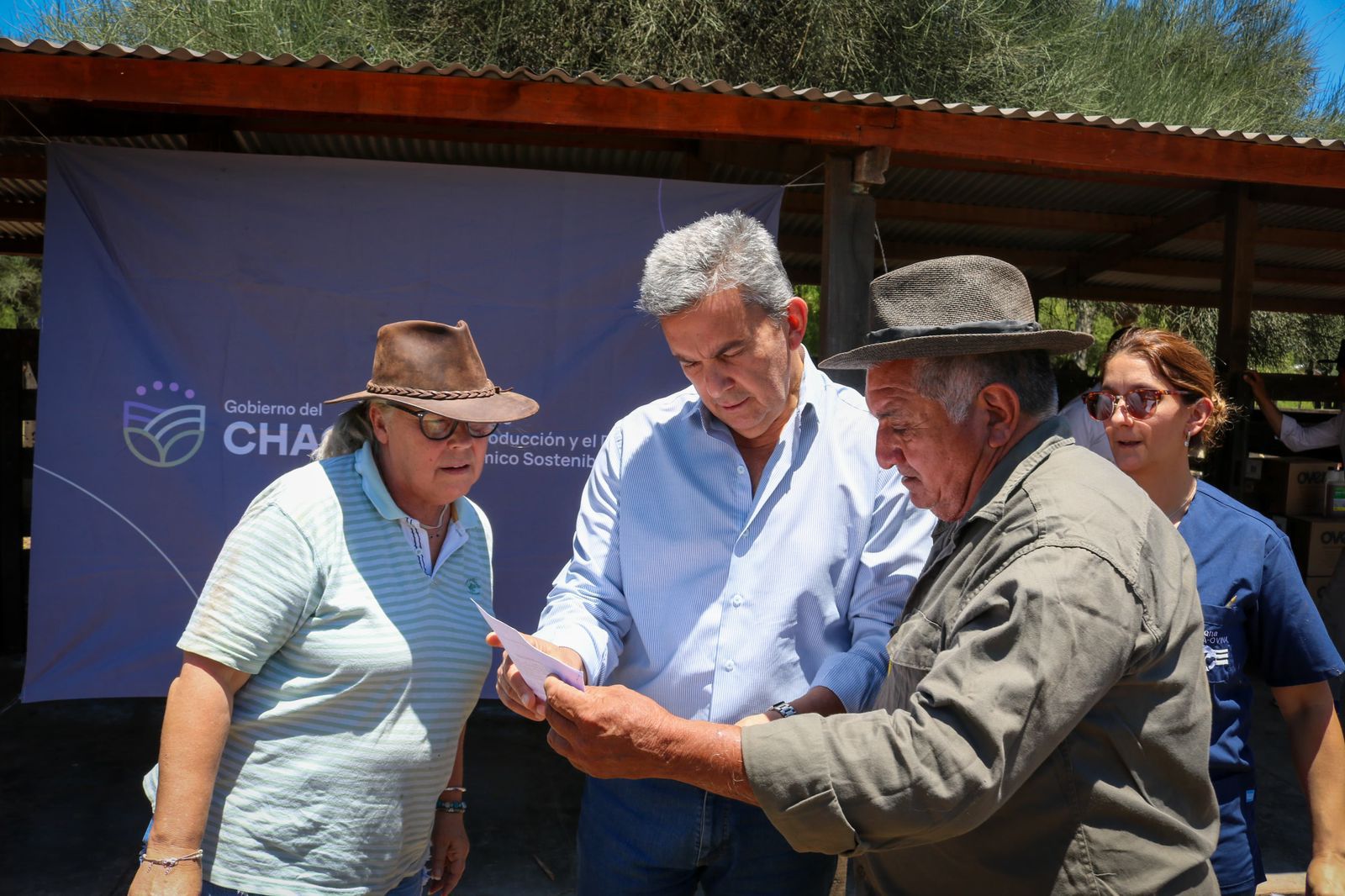 EL ESPINILLO: EL GOBIERNO PROVINCIAL REACTIVA EL PROGANO CON GRAN PRESENCIA EN TERRITORIO