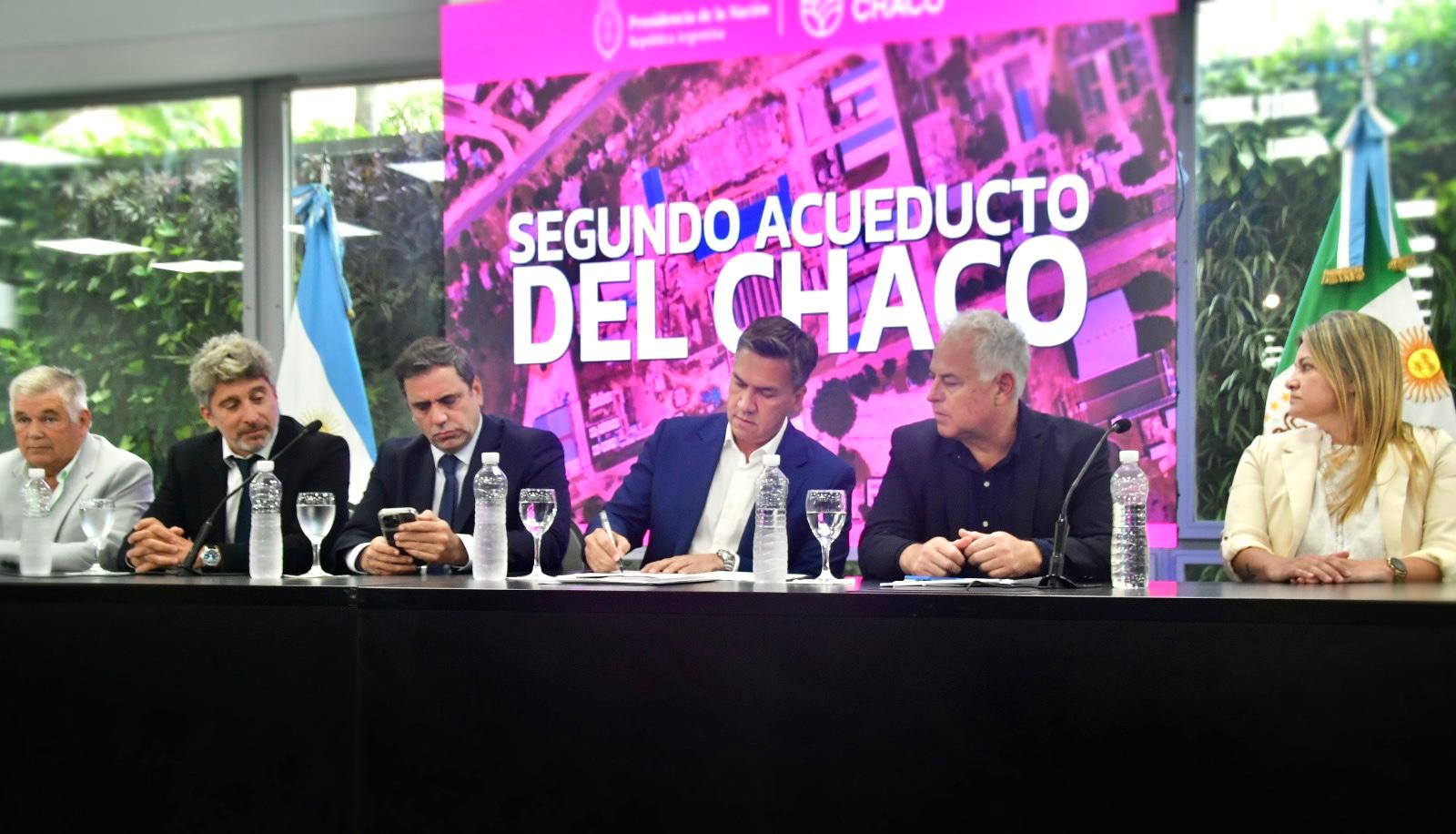 SEGUNDO ACUEDUCTO: NACIÓN Y PROVINCIA JUNTOS, PARA TERMINAR TANTOS AÑOS DE ESPERA Y PROMESAS